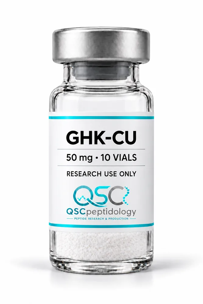 GHK-Cu 50mg (Packung mit 10 Fläschchen) QSC Peptidology