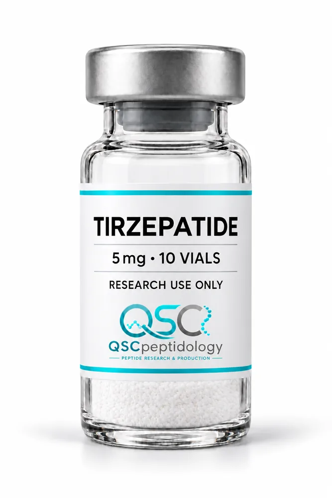 Tirzepatide 5mg (Packung mit 10 Fläschchen) QSC Peptidology